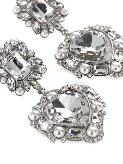 Silver Cotton Earrings
