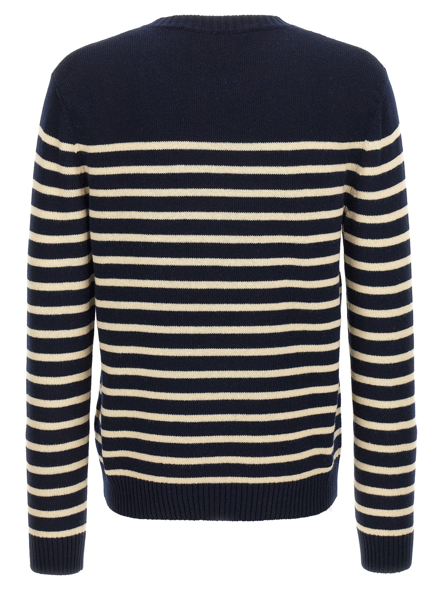 Blue Virgin Wool Cardigan