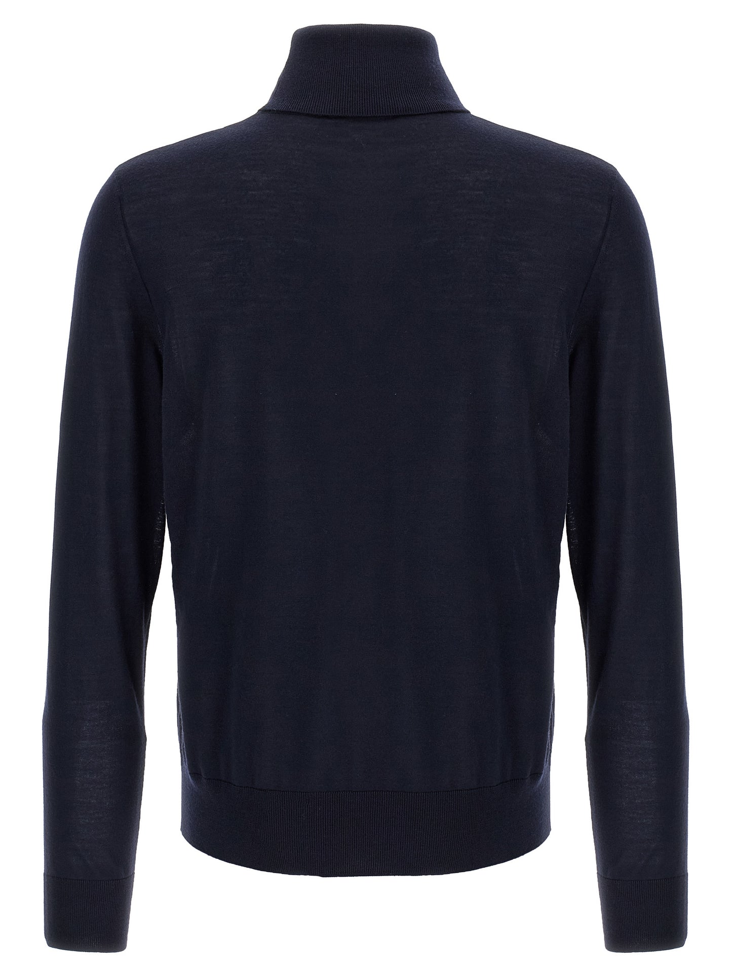 Blue Virgin Wool Cardigan