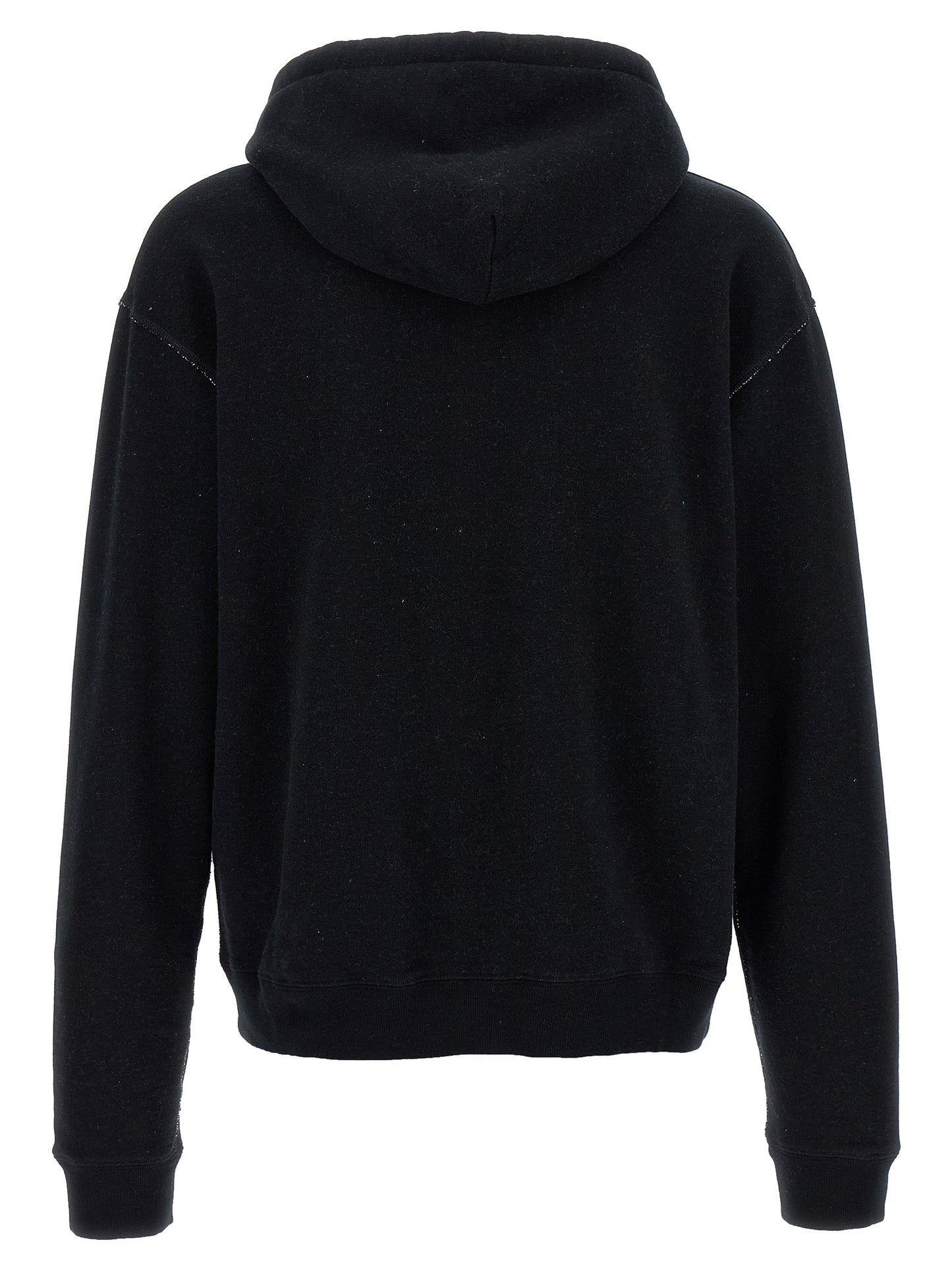 Black Cotton Sweatshirt