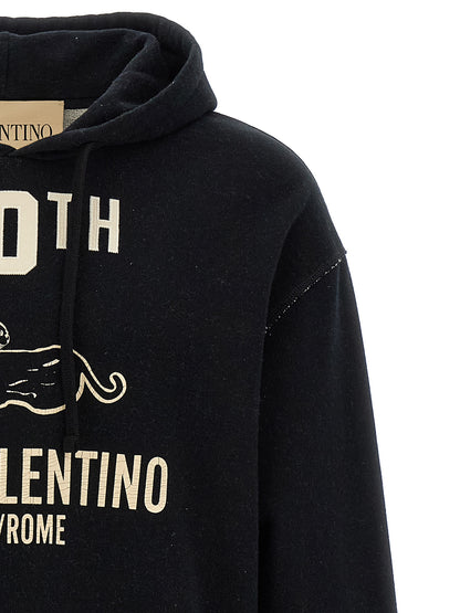 Black Cotton Sweatshirt