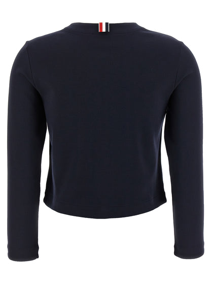 Blue Viscose Cardigan