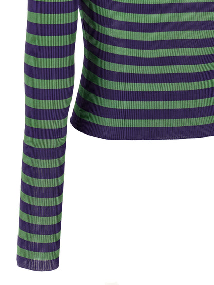Multicolor Viscose Cardigan