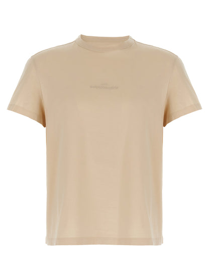 Beige Cotton T-Shirt