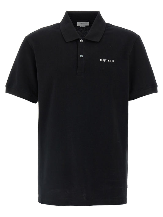 Bicolor Cotton Polo Shirt