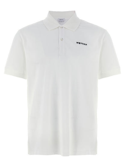 Bicolor Cotton Polo Shirt