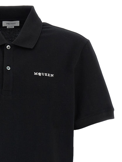 Bicolor Cotton Polo Shirt