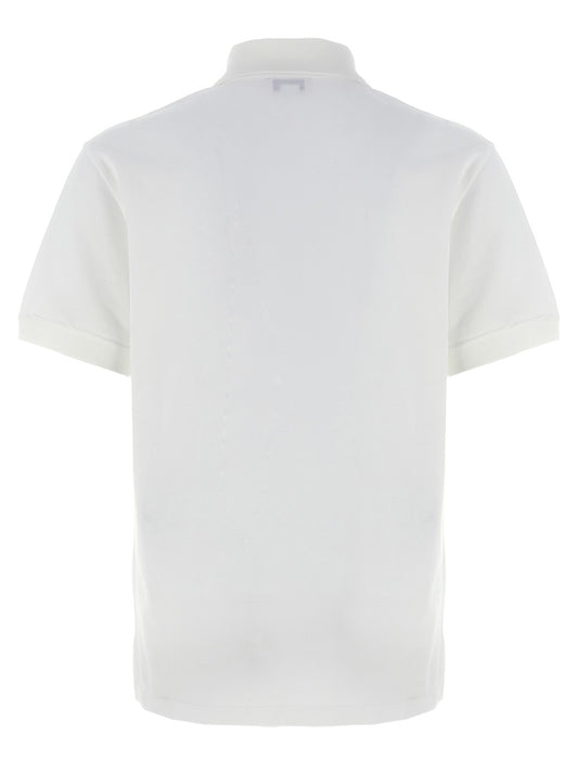 Bicolor Cotton Polo Shirt
