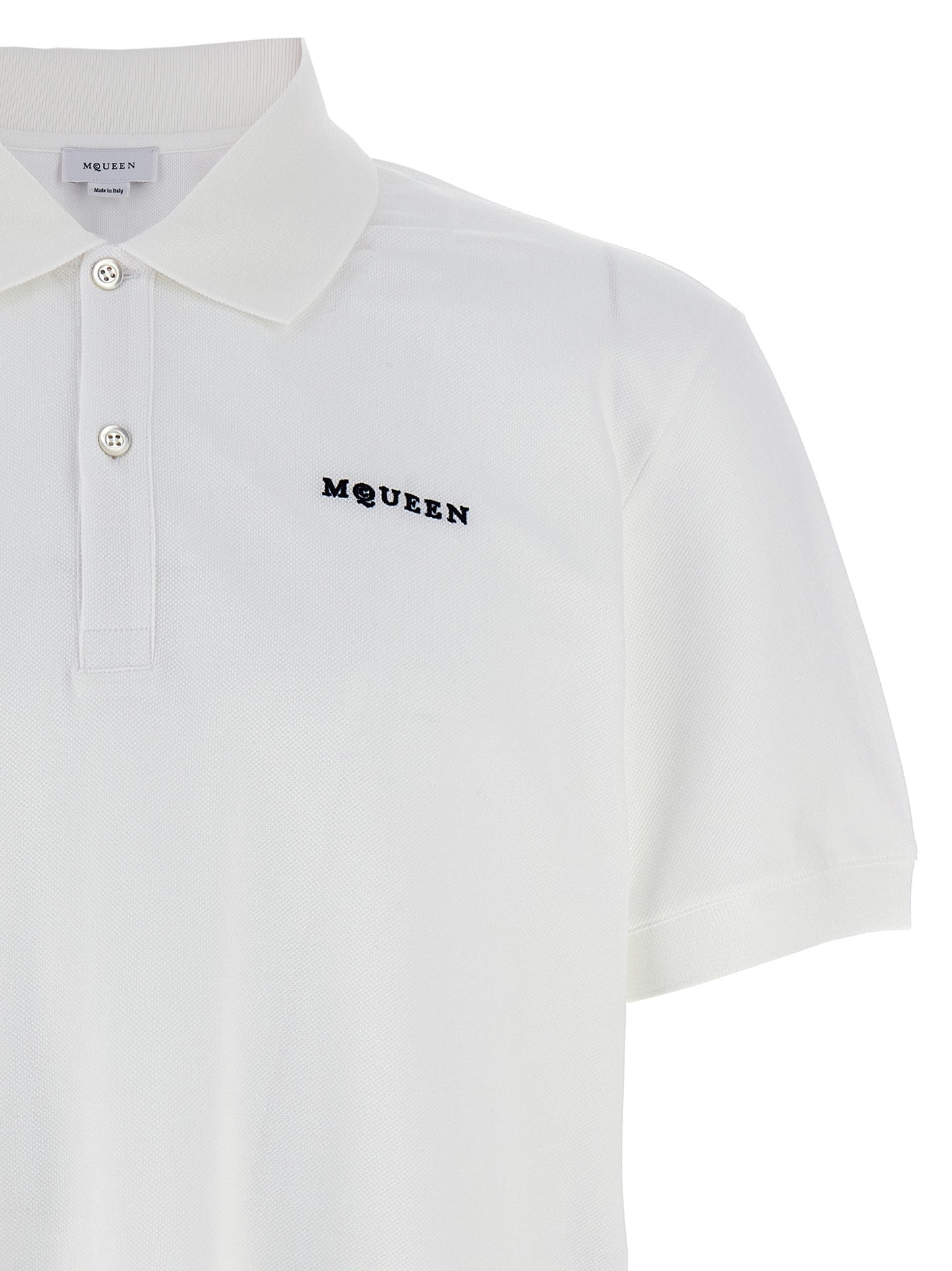 Bicolor Cotton Polo Shirt