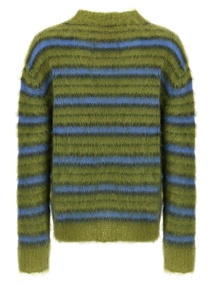 Multicolor Fabric Cardigan