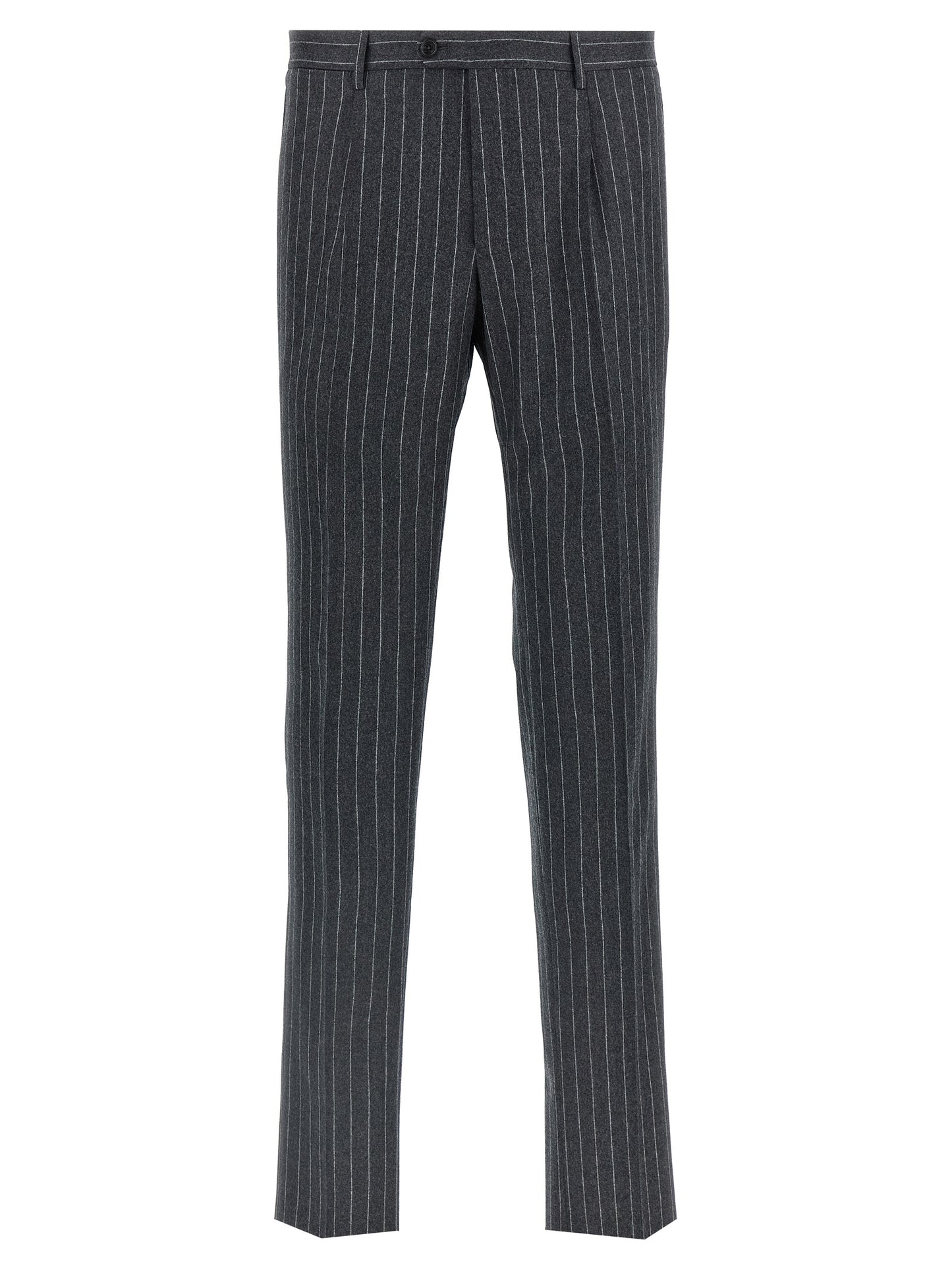 Gray Virgin Wool Two-Piece Suit