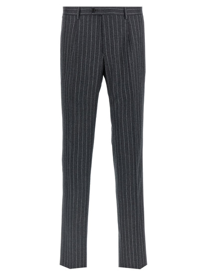 Gray Virgin Wool Two-Piece Suit
