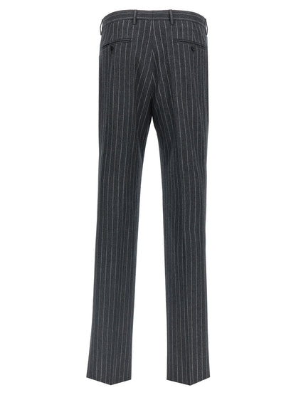 Gray Virgin Wool Two-Piece Suit
