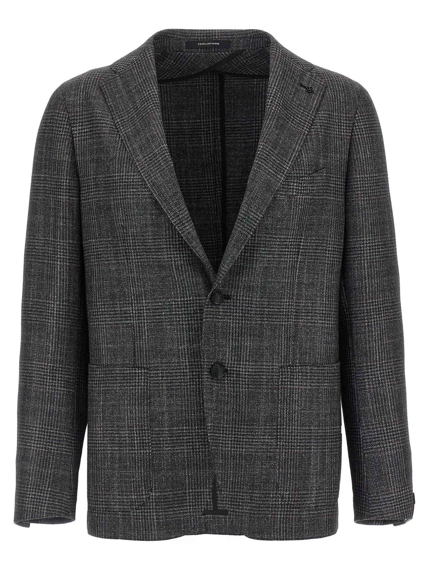 Gray Virgin Wool Blazer