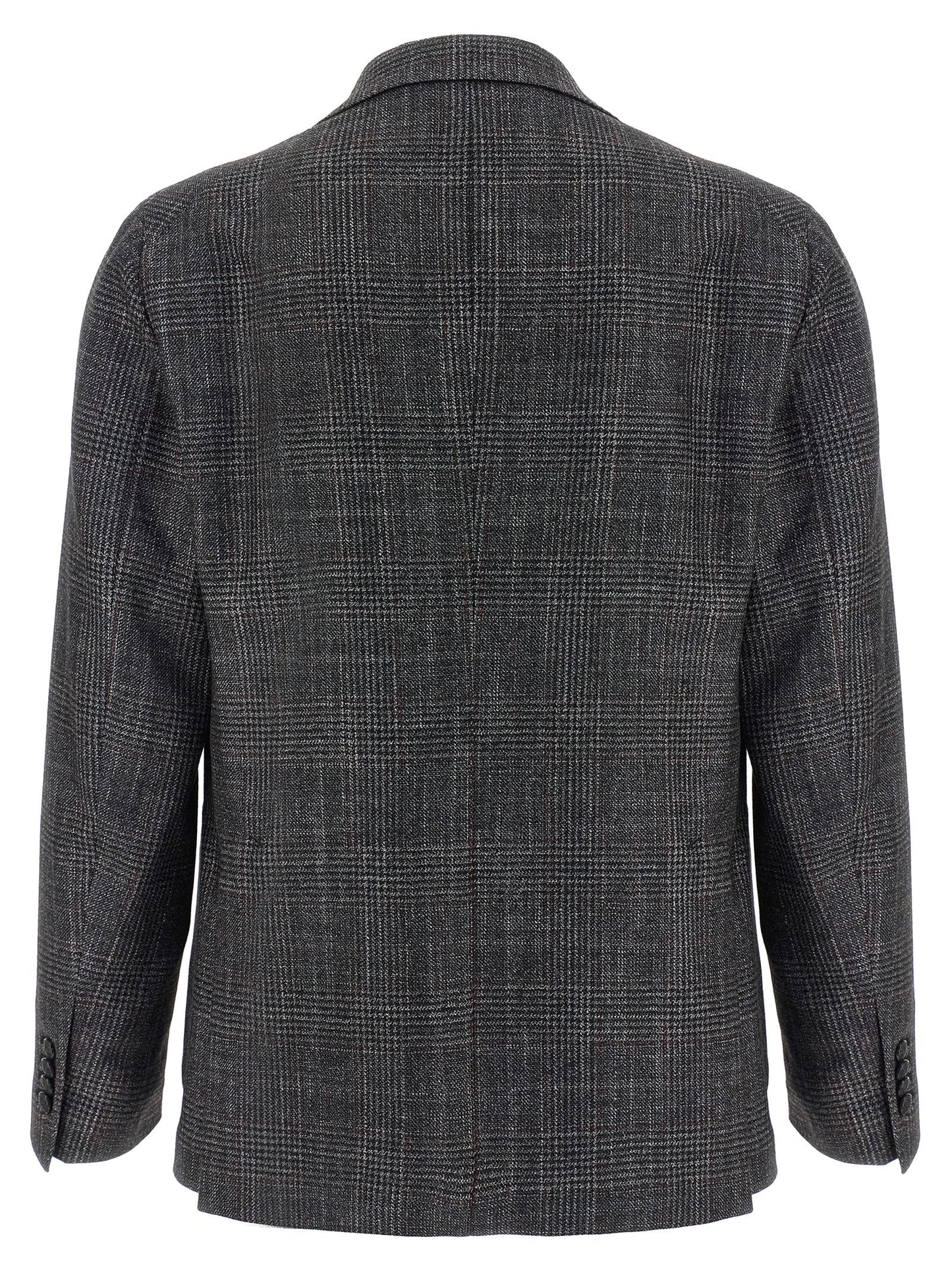 Gray Virgin Wool Blazer