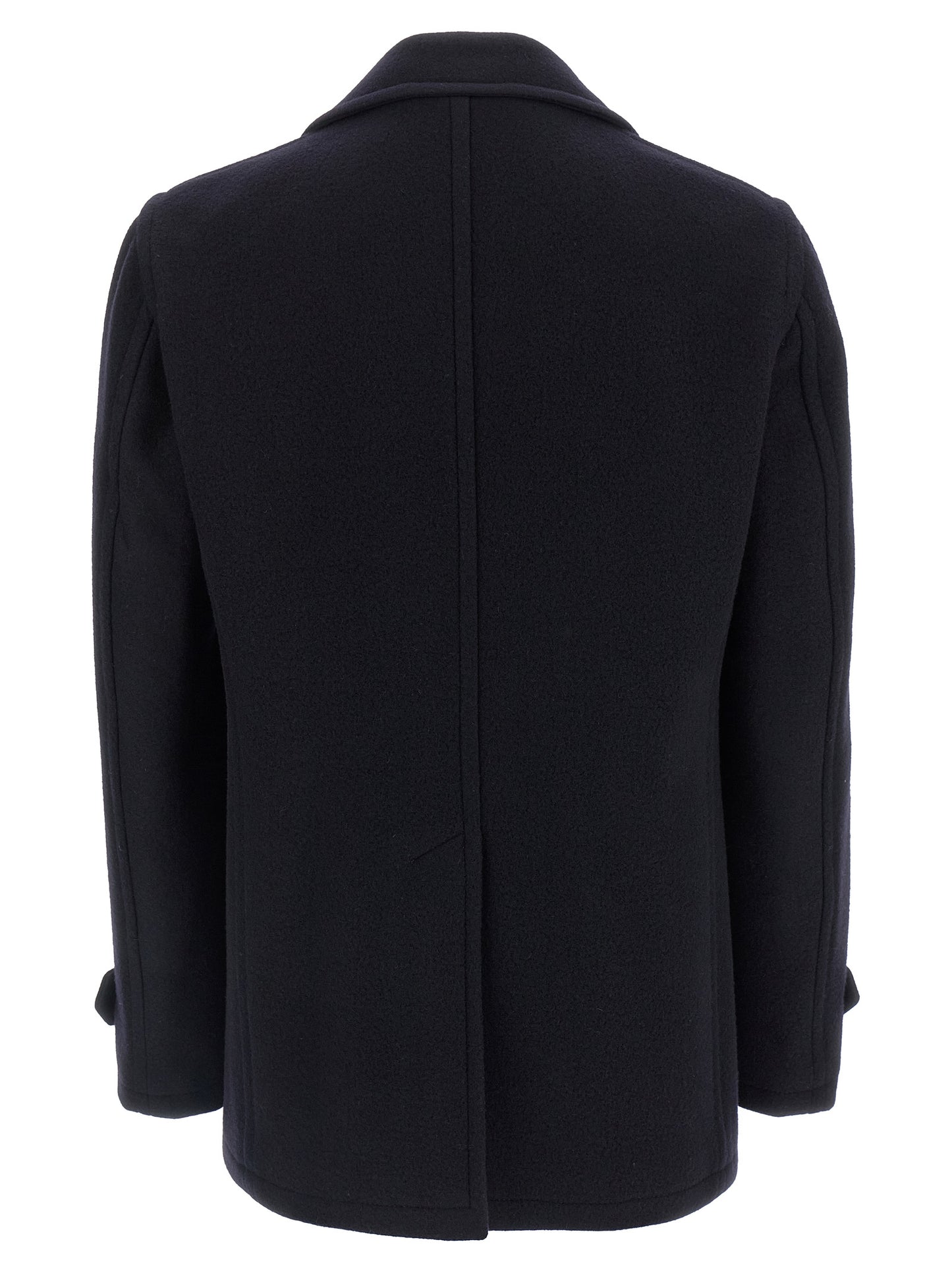 Blue Wool Coat