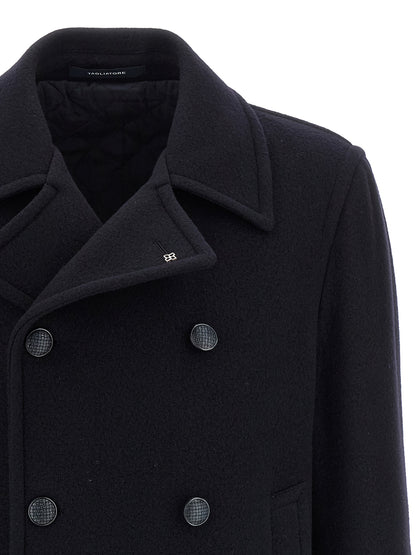 Blue Wool Coat