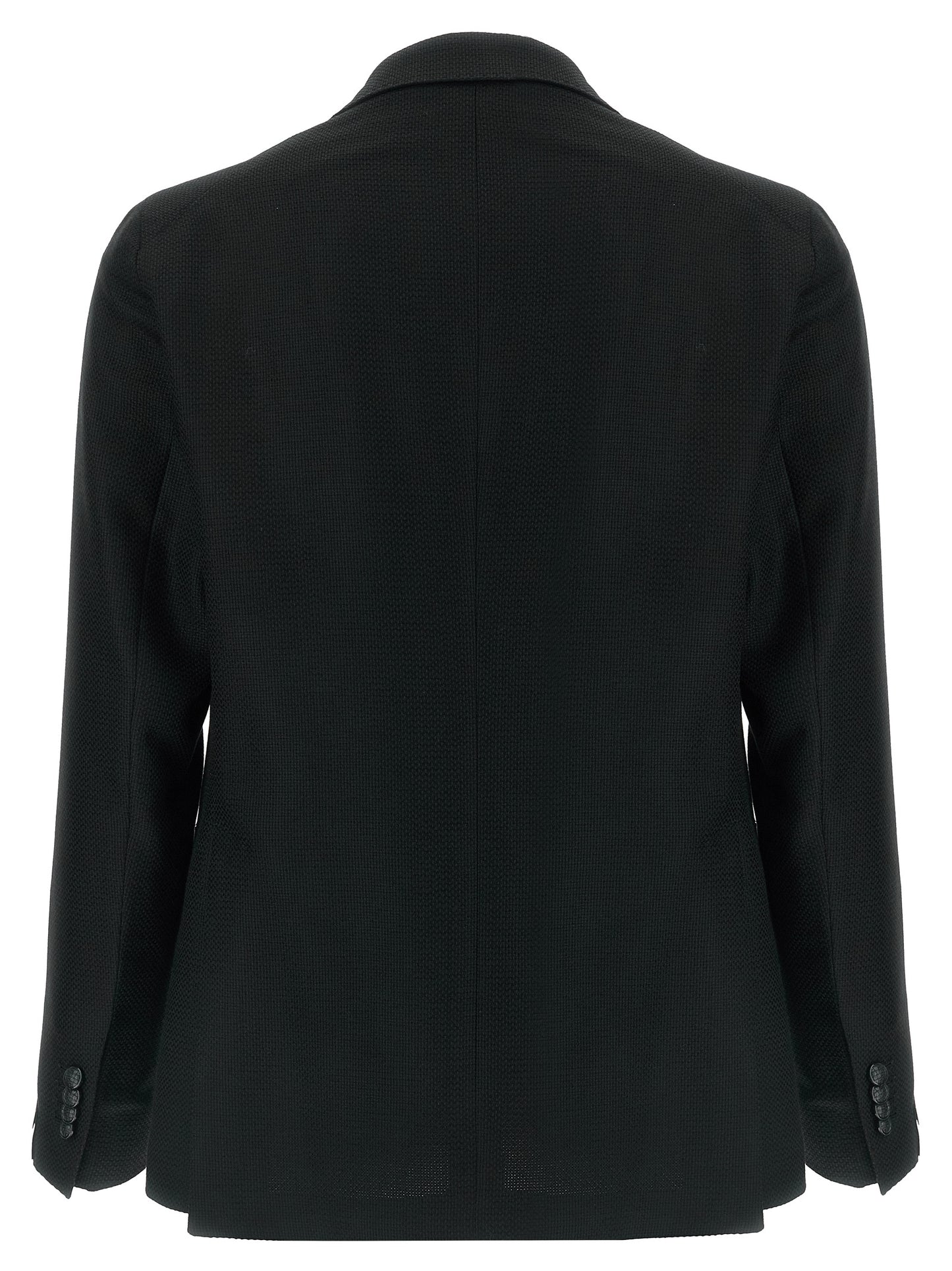 Black Virgin Wool Blazer