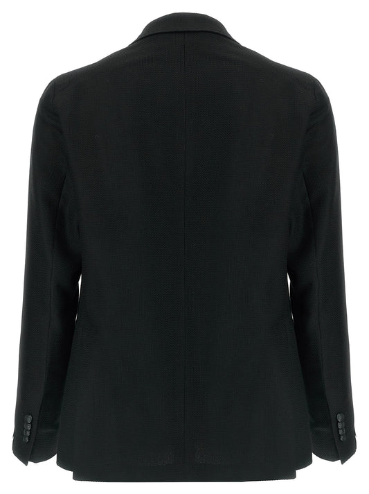 Black Virgin Wool Blazer