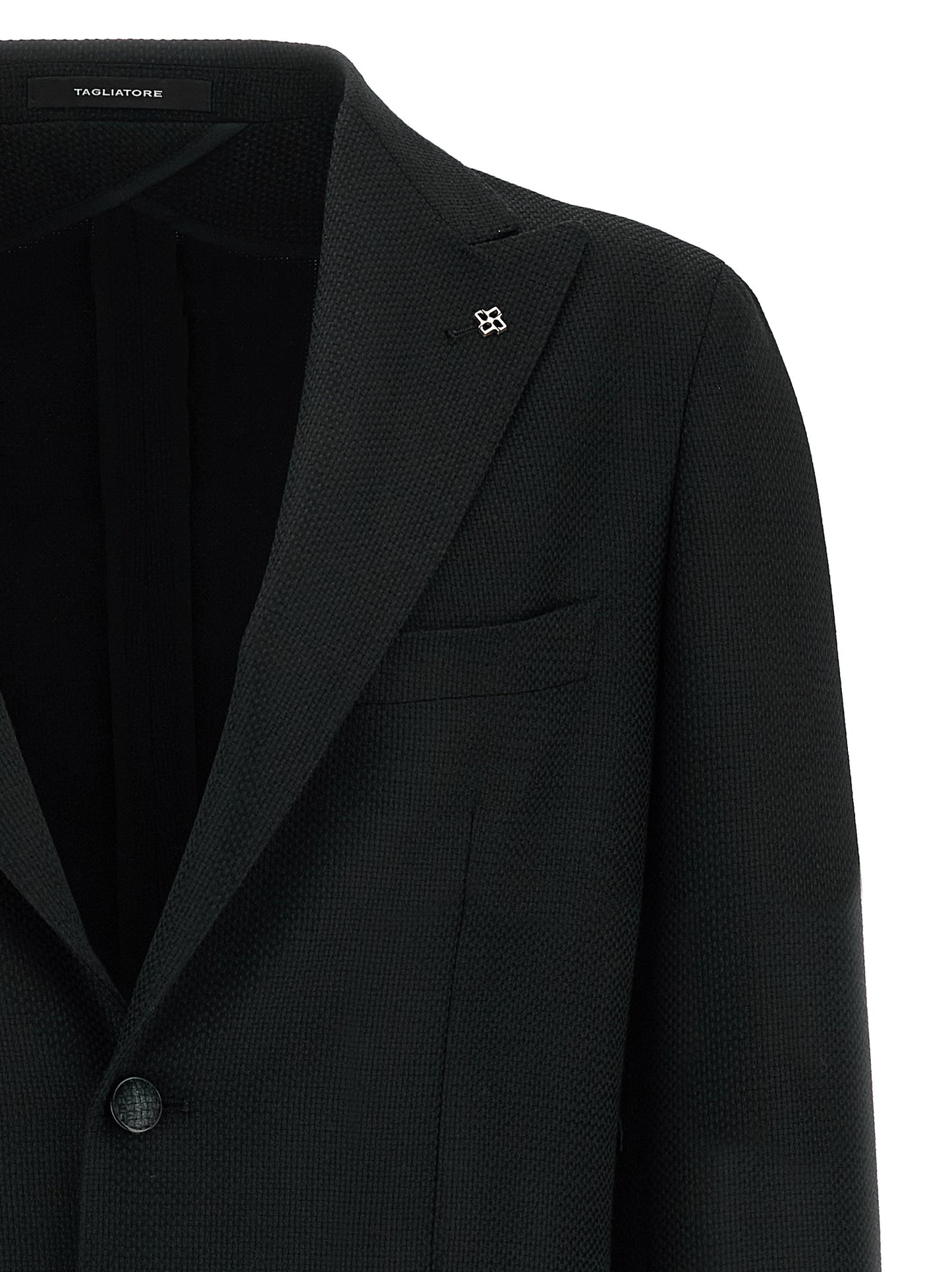 Black Virgin Wool Blazer