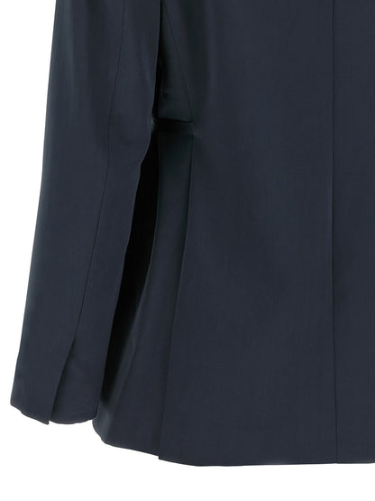 Blue Polyester Blazer