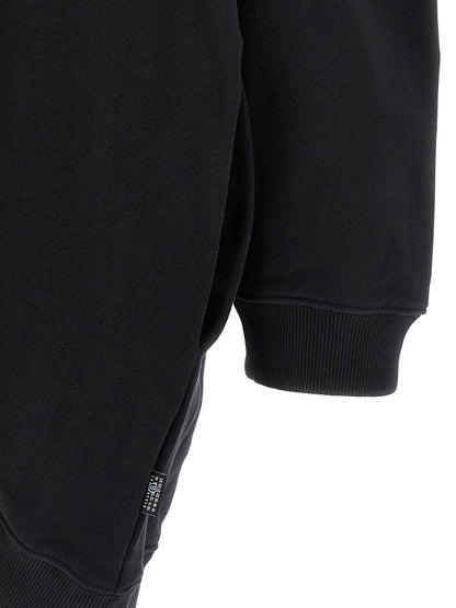 Black Cotton Short Dress