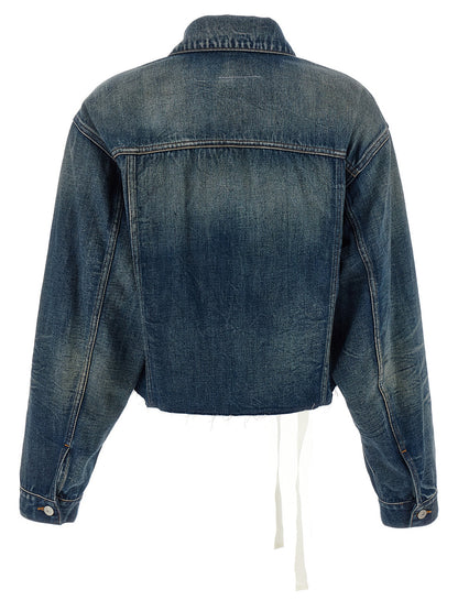 Blue Cotton Denim Jacket