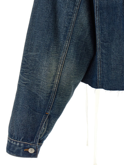 Blue Cotton Denim Jacket