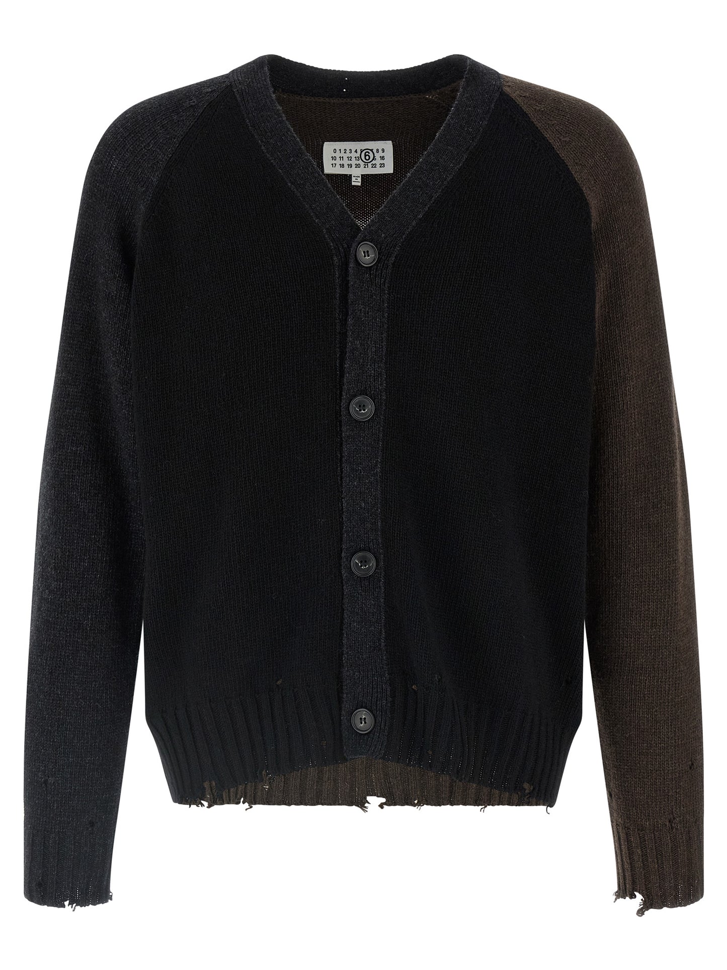 Multicolor Wool Cardigan