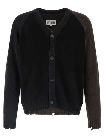 Multicolor Wool Cardigan