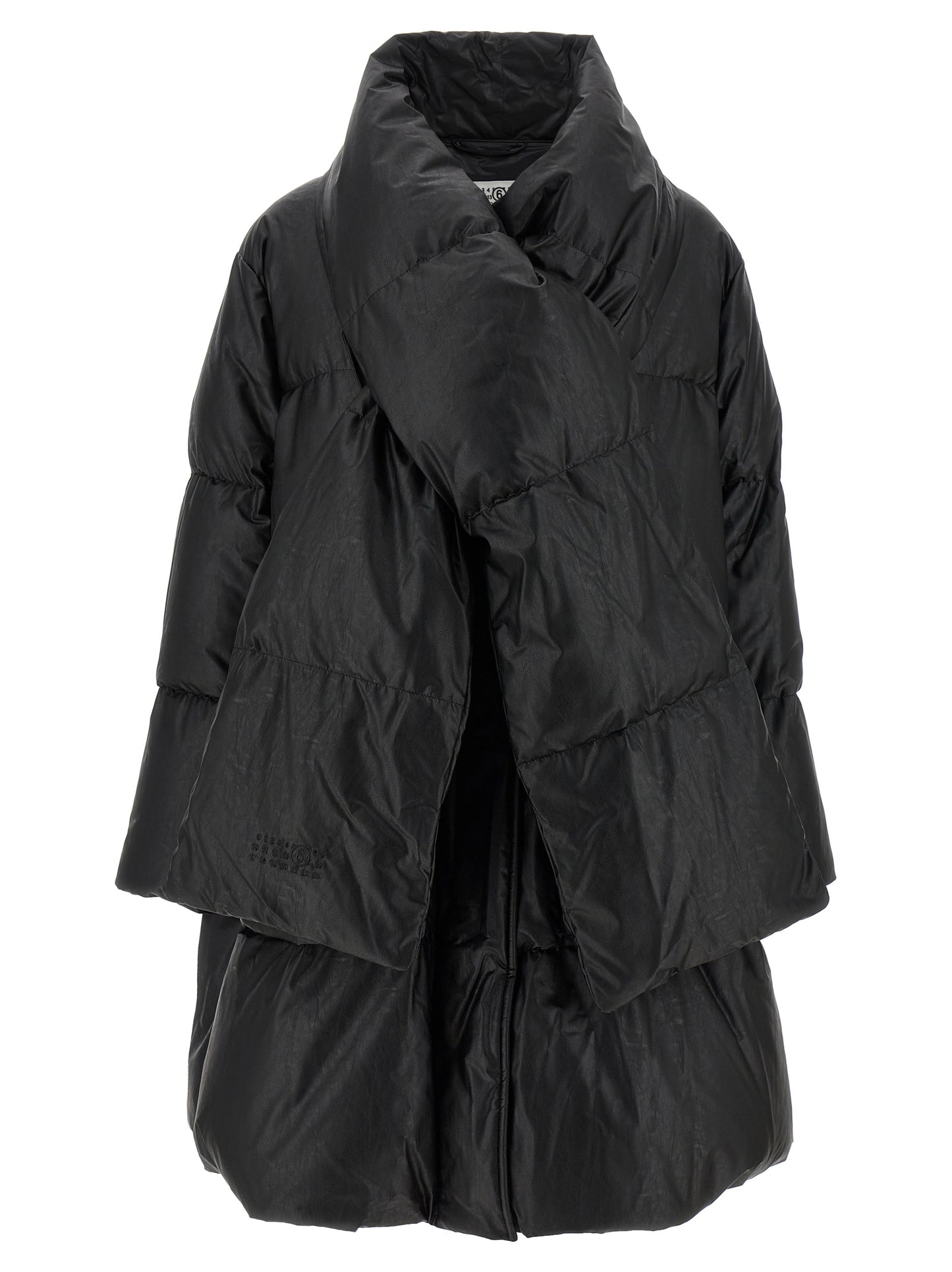 Black Viscose Coat