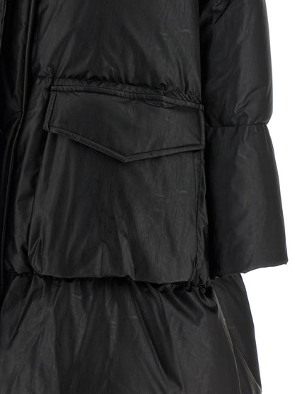 Black Viscose Coat