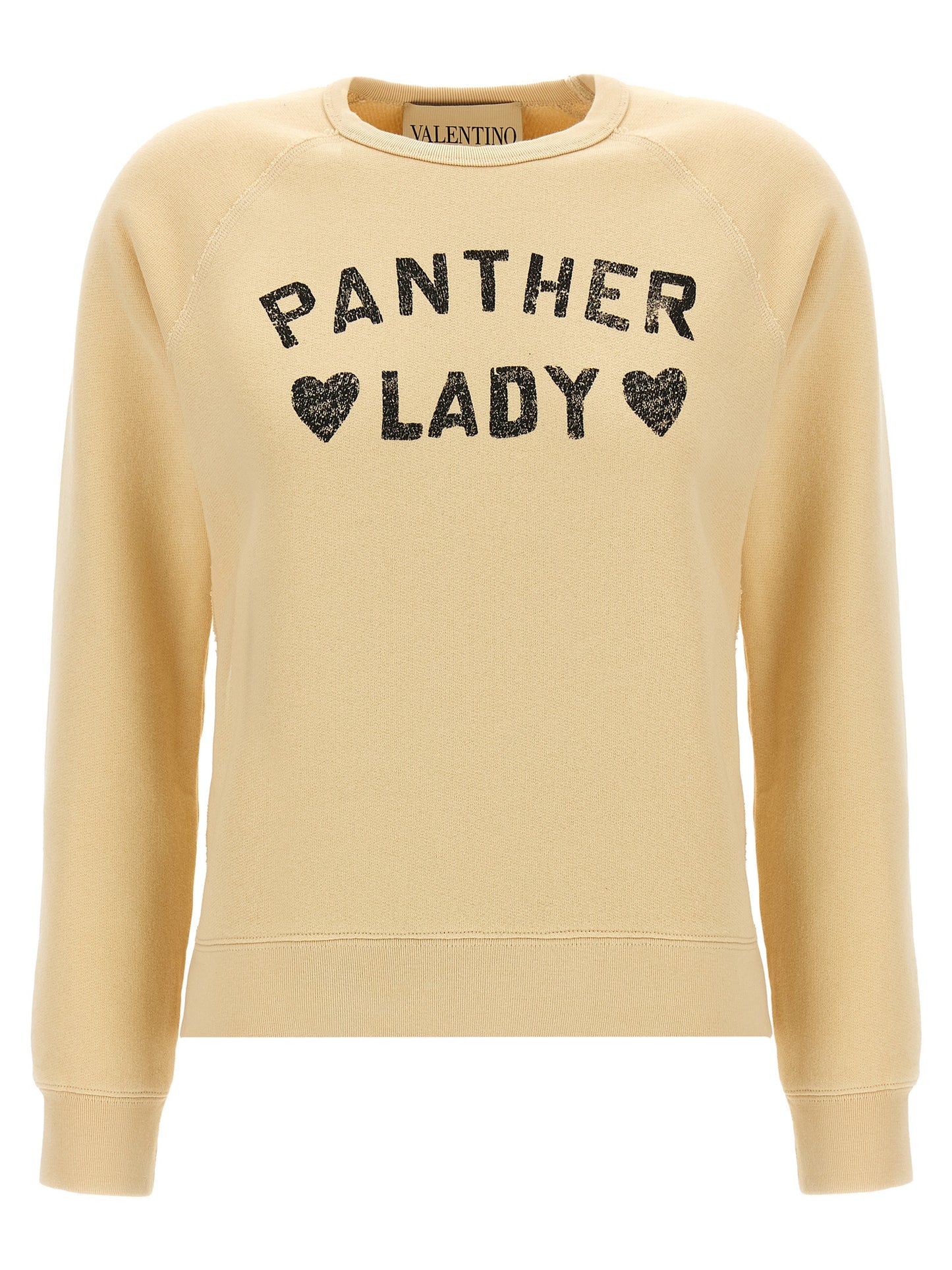 Beige Cotton Sweatshirt