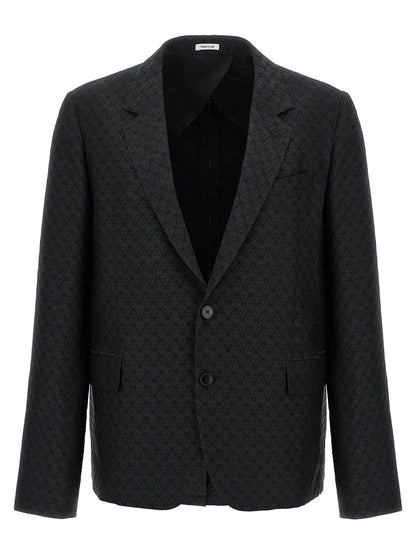 Black Viscose Blazer