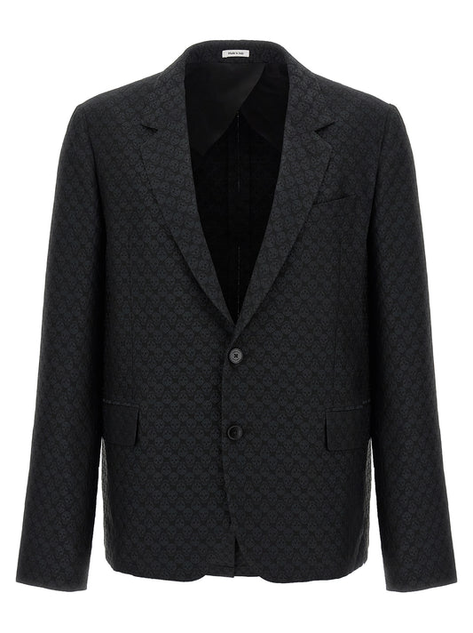 Black Viscose Blazer
