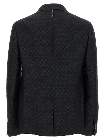 Black Viscose Blazer