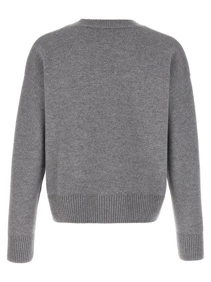 Gray Wool Cardigan