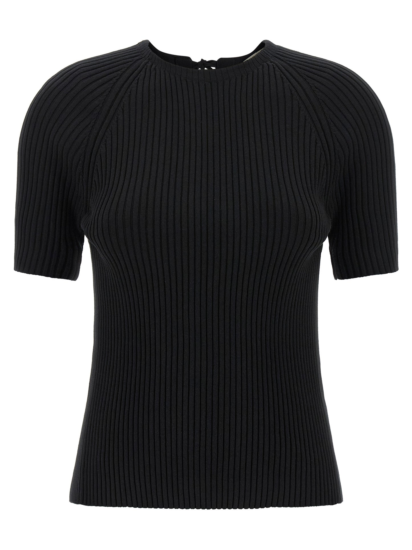 Black Cotton Cardigan