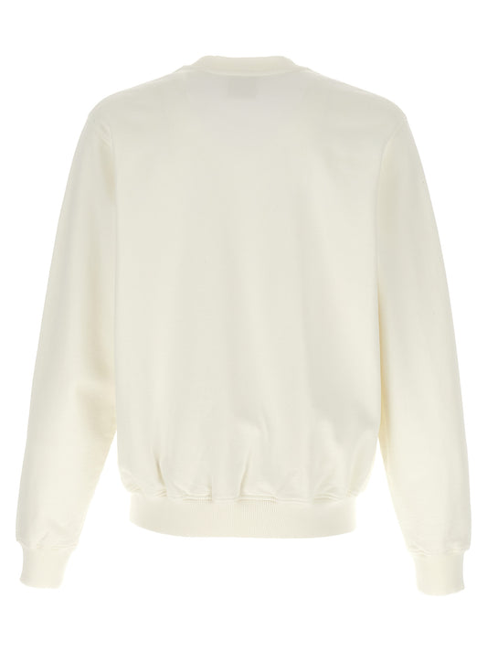 White Cotton Sweatshirt