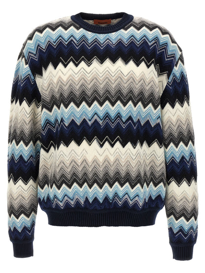 Multicolor Wool Cardigan