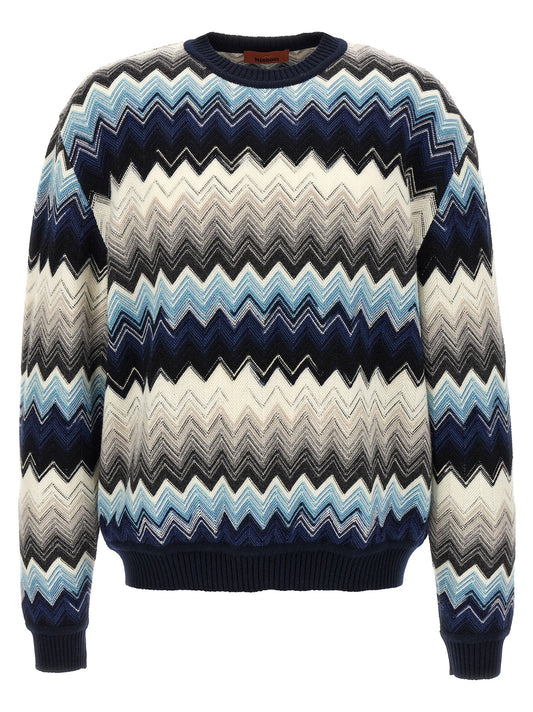 Multicolor Wool Cardigan
