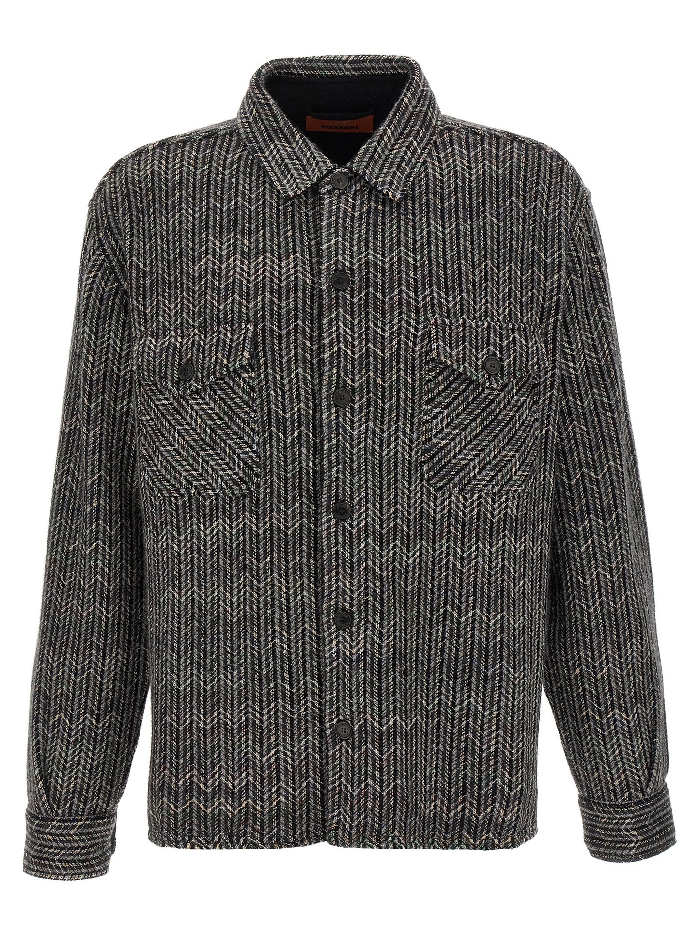 Gray Wool Blouse