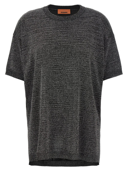 Silver Viscose Cardigan