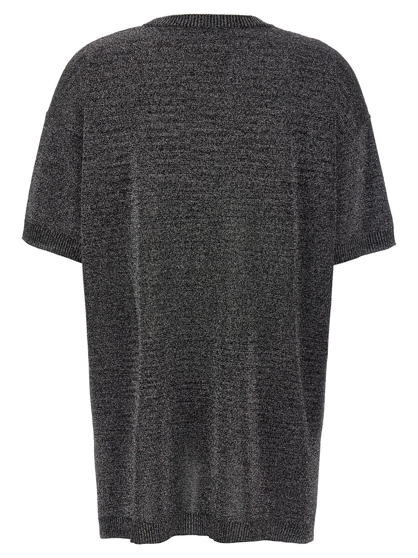 Silver Viscose Cardigan