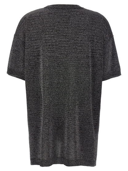 Silver Viscose Cardigan