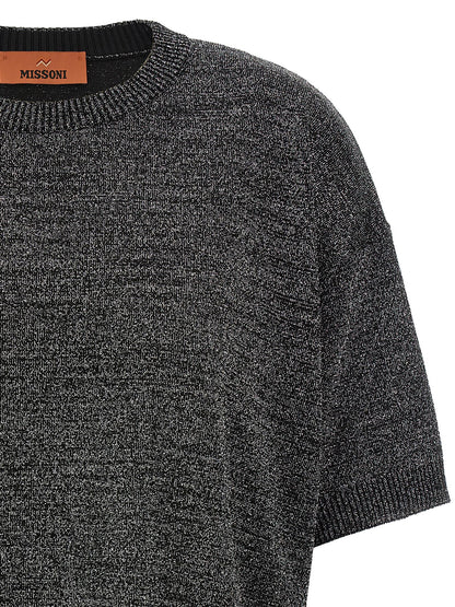 Silver Viscose Cardigan