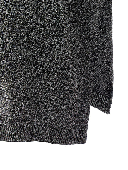 Silver Viscose Cardigan