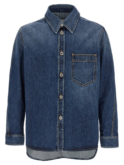 Blue Cotton Blouse
