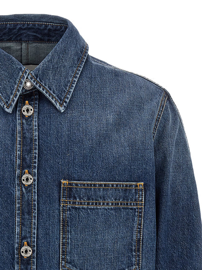 Blue Cotton Blouse