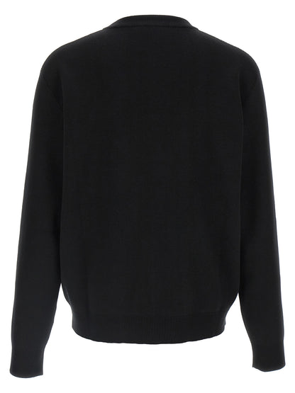 Bicolor Wool Cardigan